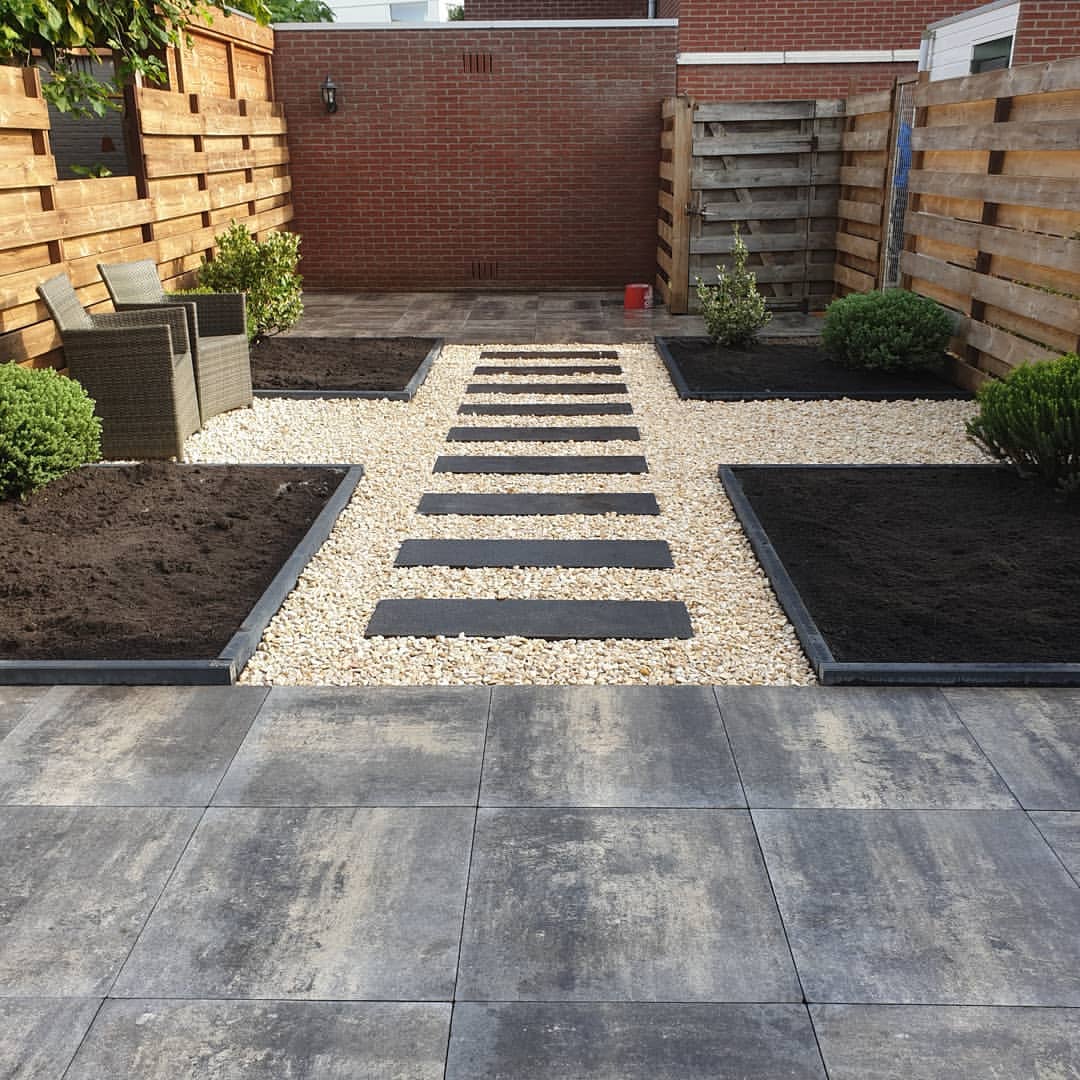 Moderne particuliere tuin